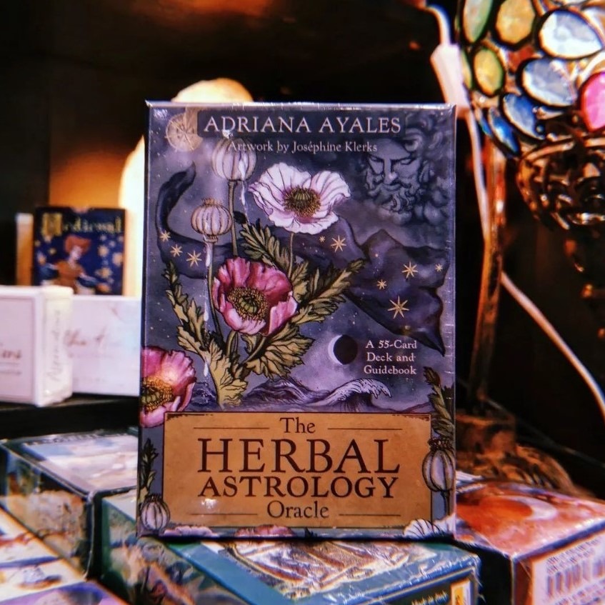 herbology astrology oracle cards
