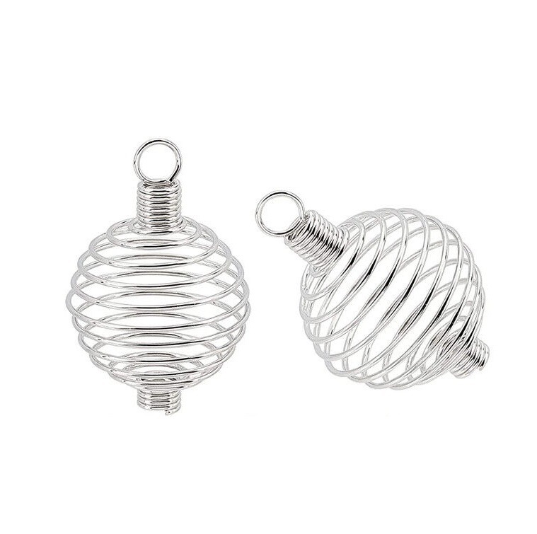 Spiral Cage Pendant