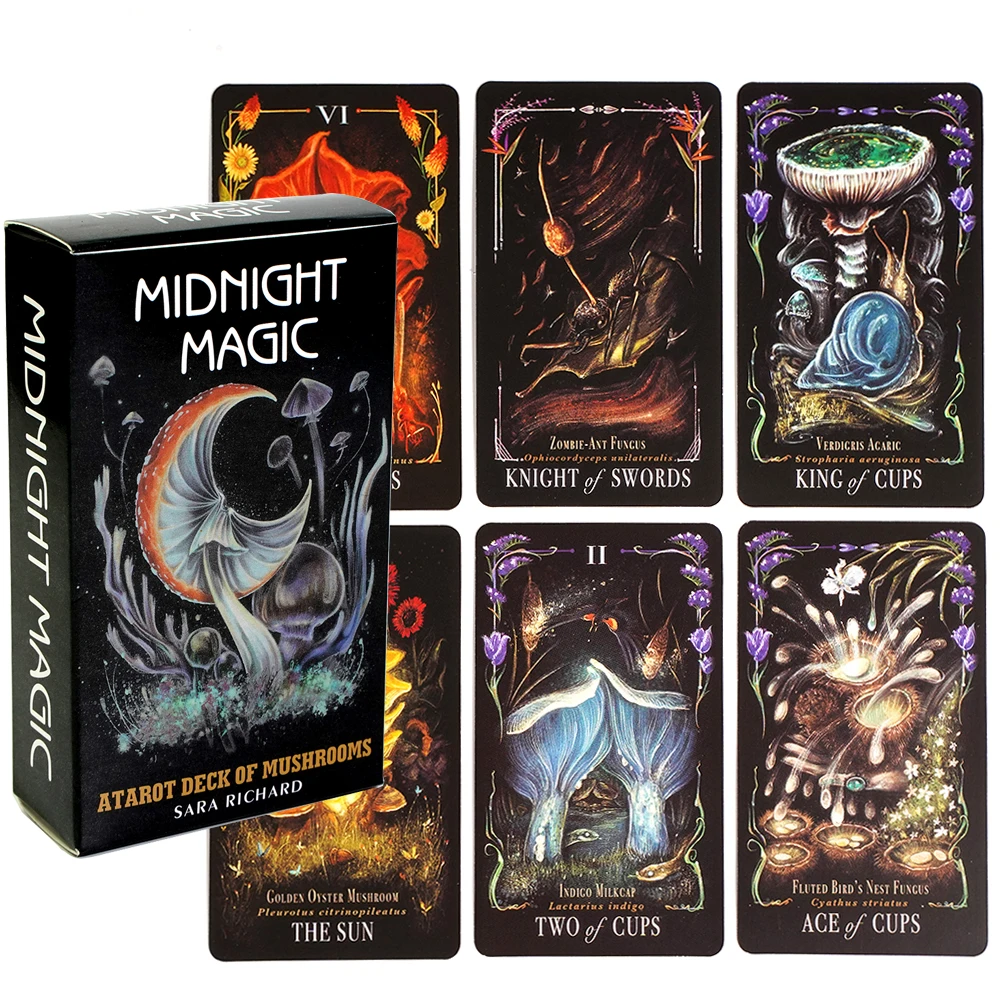 Midnight Magic: A Tarot Deck of Mushrooms - Image 2