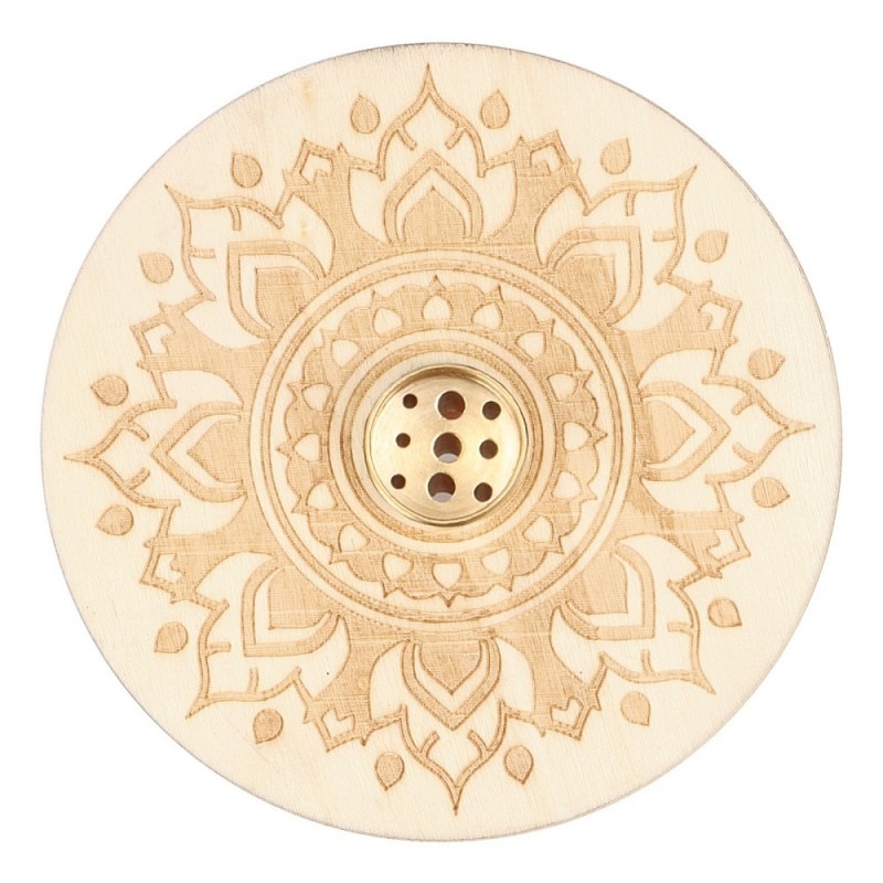 Astrological Wooden Incense Plate - Image 6