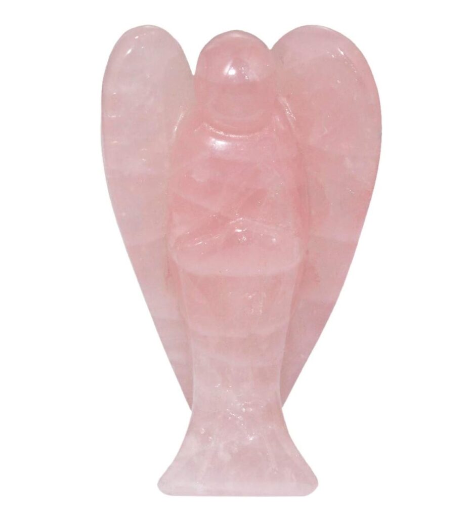 Rose Quartz Pocket Angel