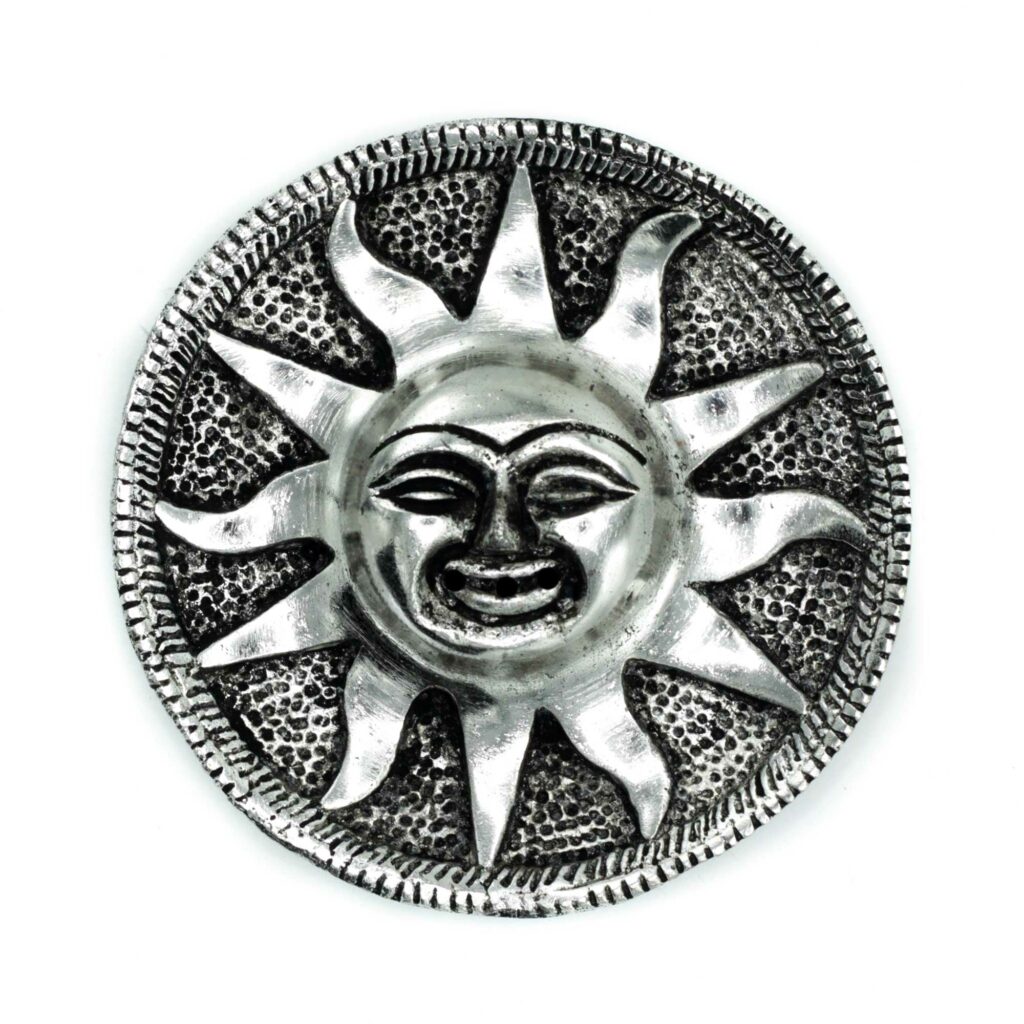 Sun Aluminium Incense Plate