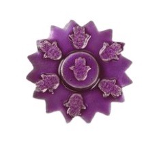 Aluminium Incense Plate with Symbols - Image 2