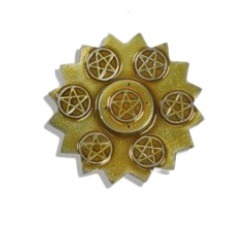 Aluminium Incense Plate with Symbols - Image 4
