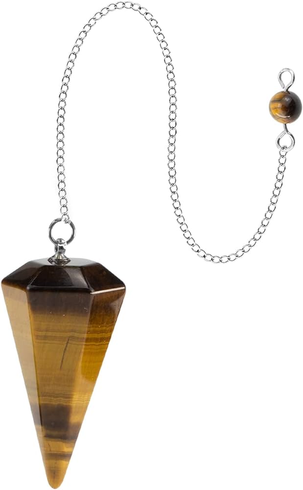 Tiger's Eye Pendulum