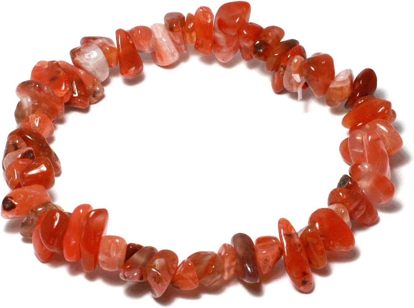 Carnelian Chipped Bracelet