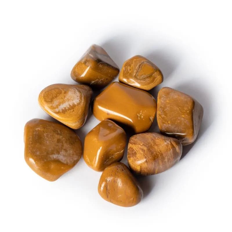 Yellow Jasper Tumbled Stone (Large)