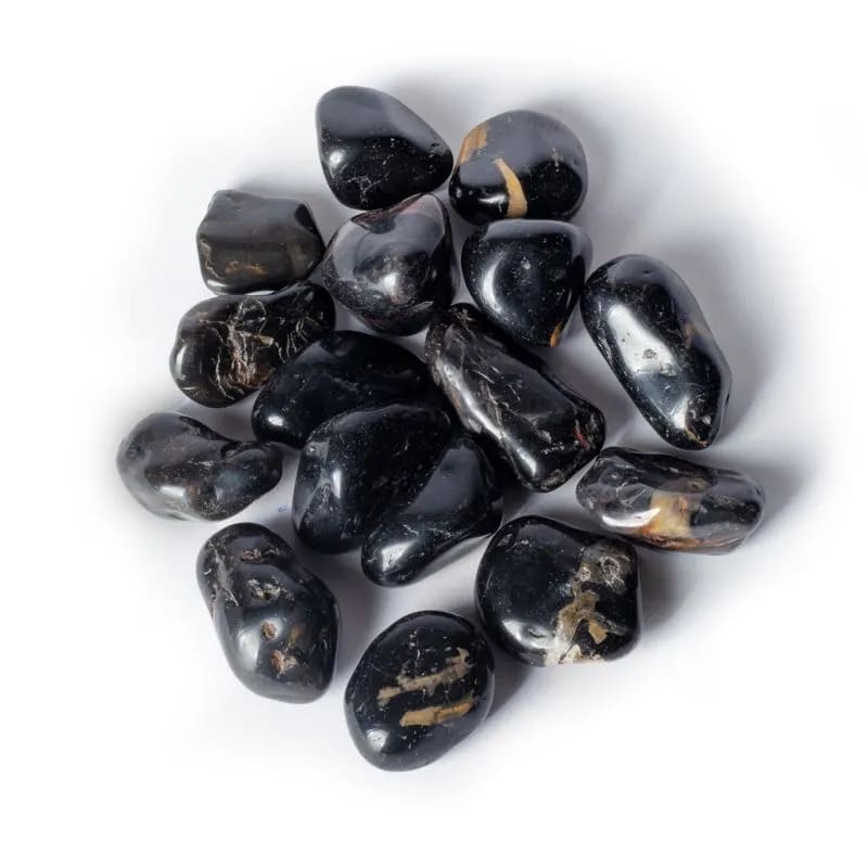 Black Onyx Tumbled Stone (Large)