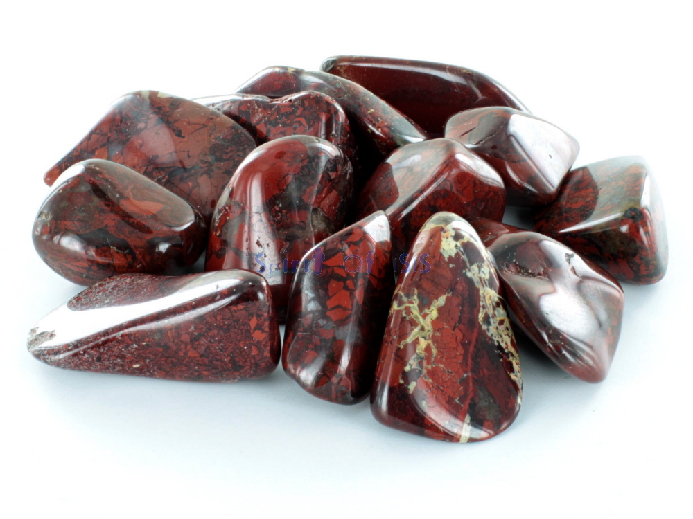Brecciated Jasper Tumbled Stone
