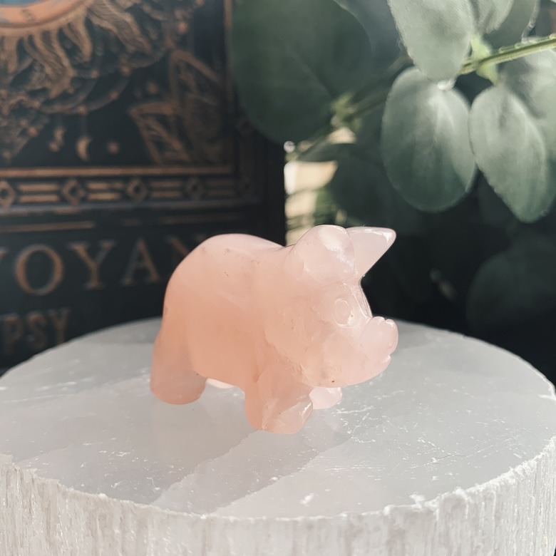 Rose Quartz Pig