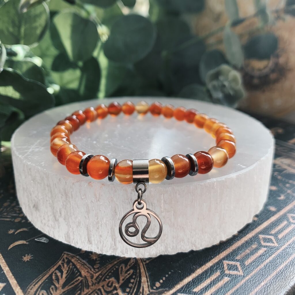 Leo – Zodiac Charm Crystal Bracelet
