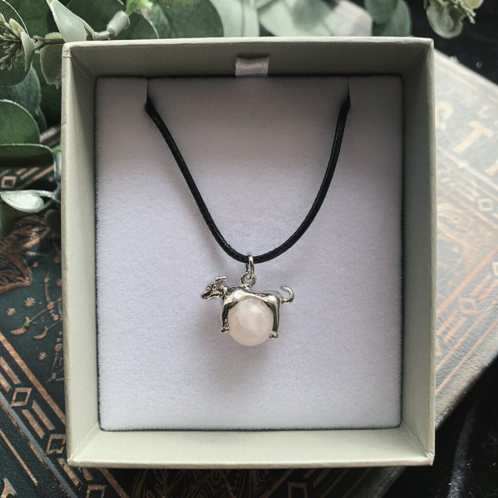Taurus – Zodiac Charm Pendant