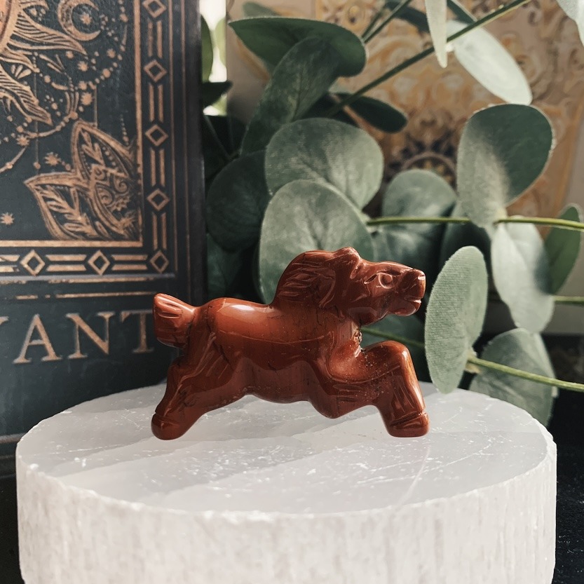 Red Jasper Horse