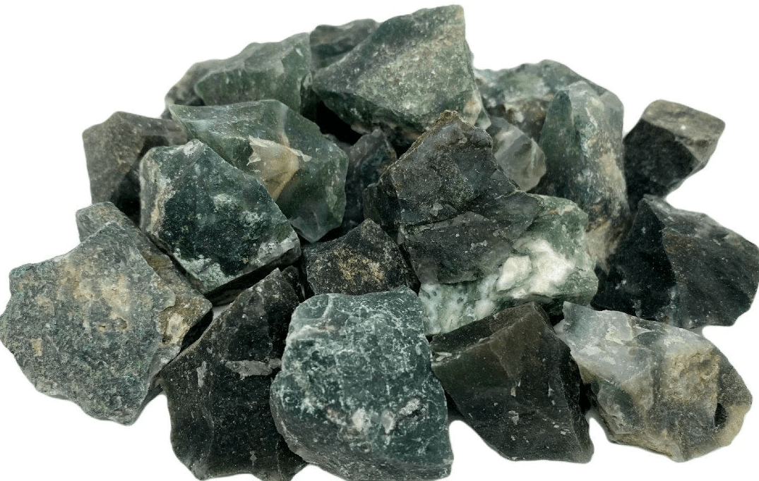 Moss Agate Raw Stone