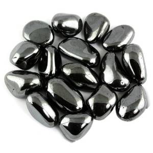 Hematite Tumbled Stone (Medium)