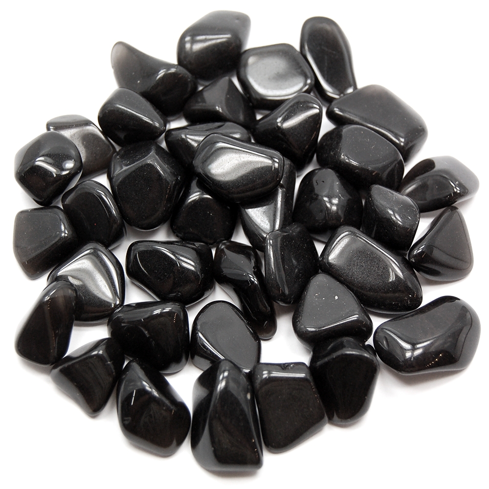 Black Obsidian Tumbled Stone
