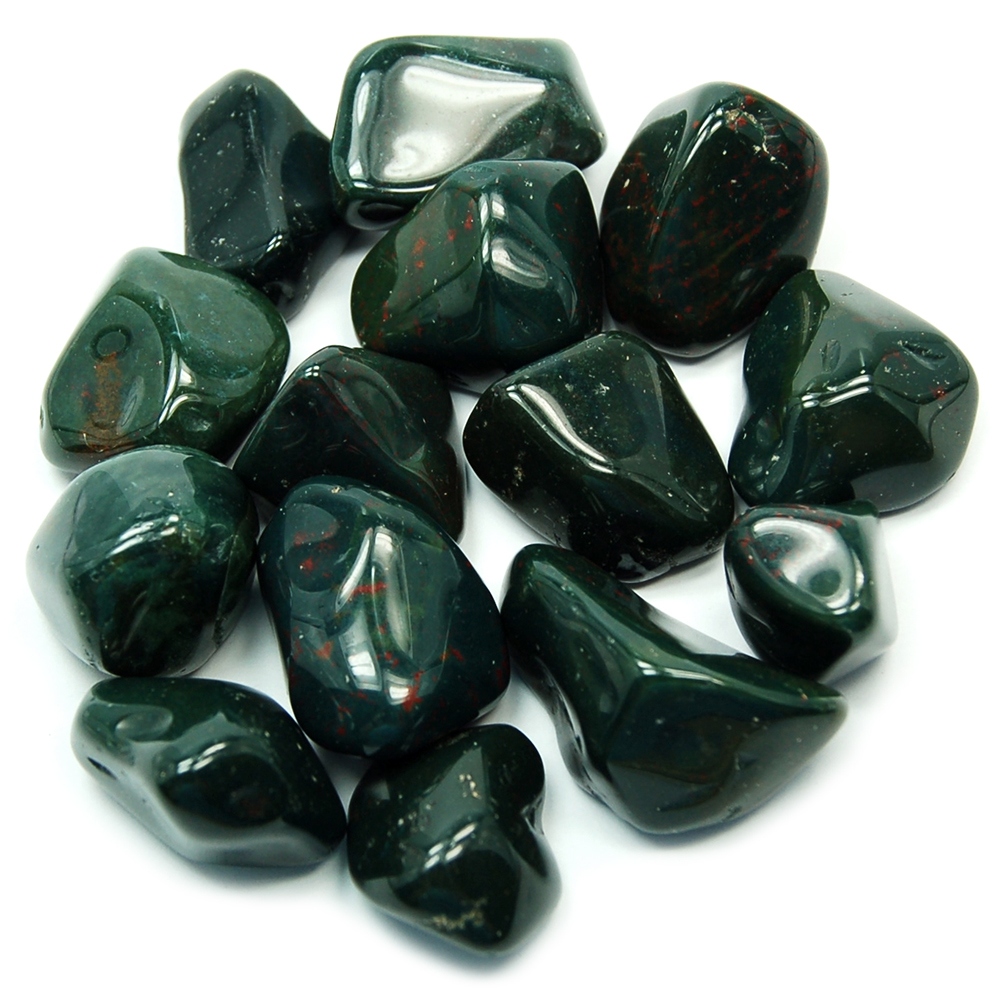 Bloodstone Tumbled Stones