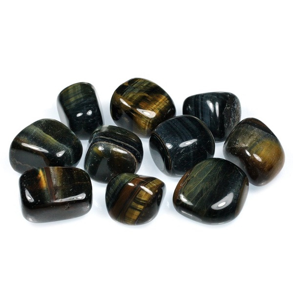 Blue Tiger's Eye Tumbled Stone