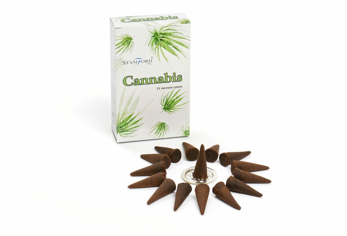 Cannabis Stamford Incense Cones