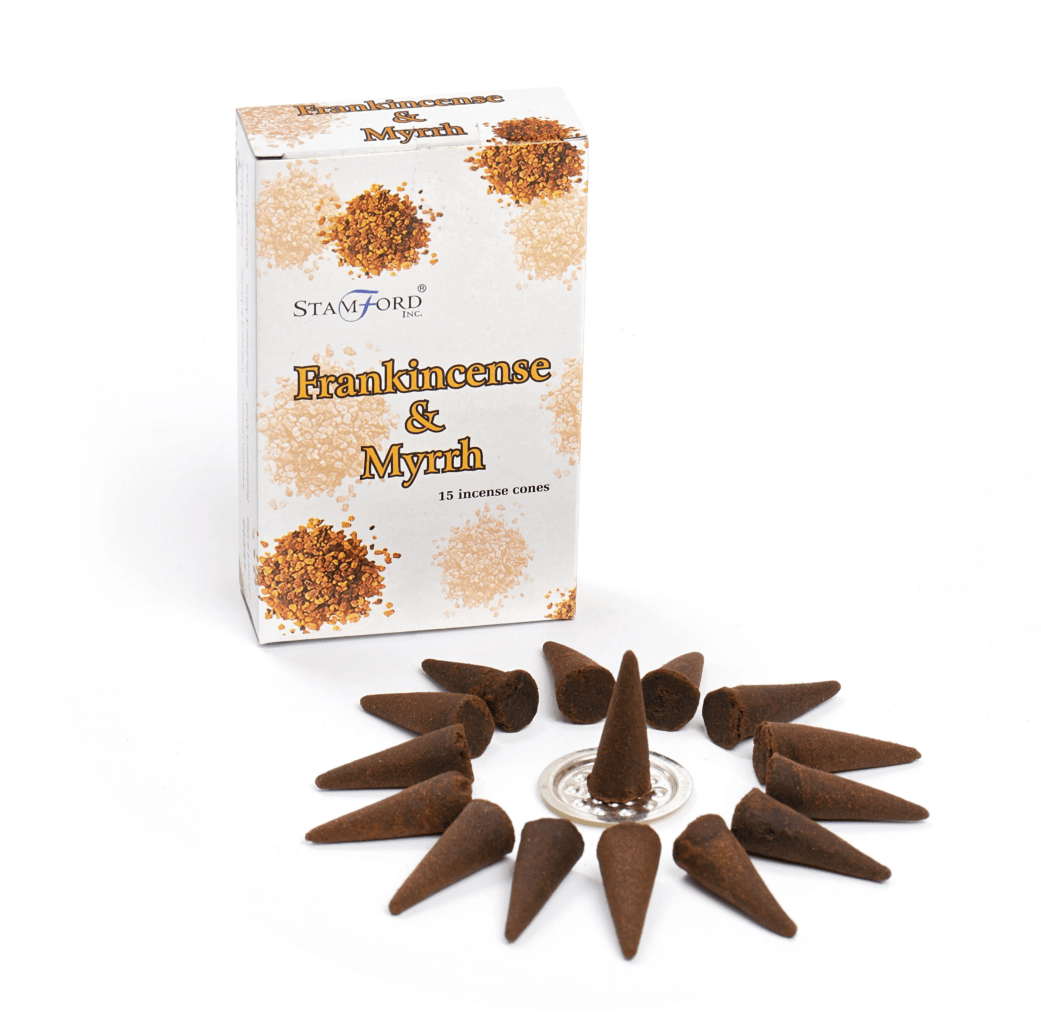 Frankincense & Myrrh Stamford Incense Cones