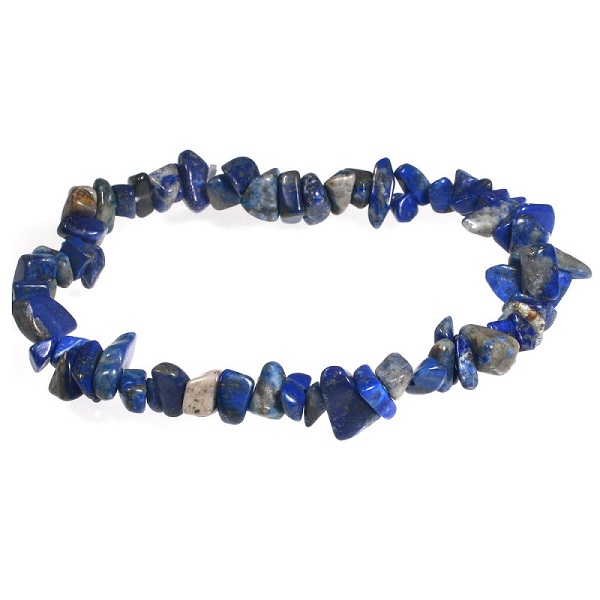 Lapis Lazuli Chipped Bracelet