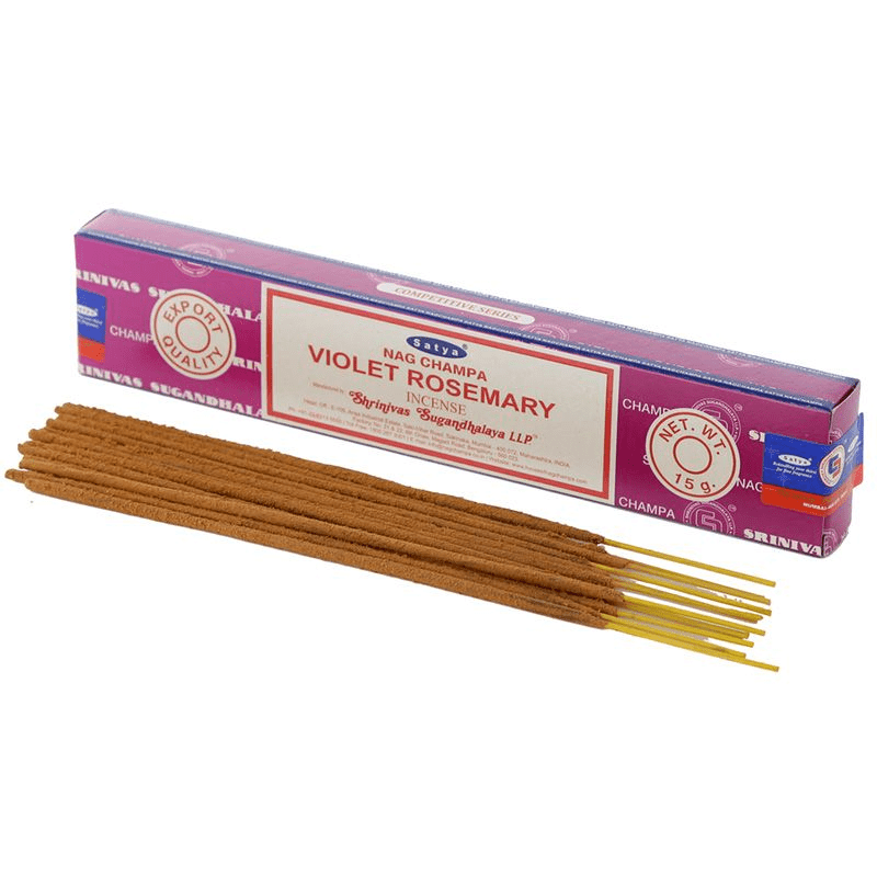 Violet Rosemary Satya Incense