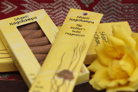 Shanti Nag Champa Mother's India Incense