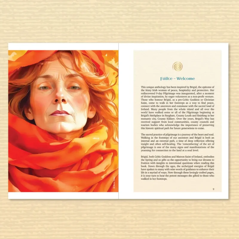 Page in Brigid's Way Celtic Pilgrimage Created By Dr Karen Ward and Bernie Sexton